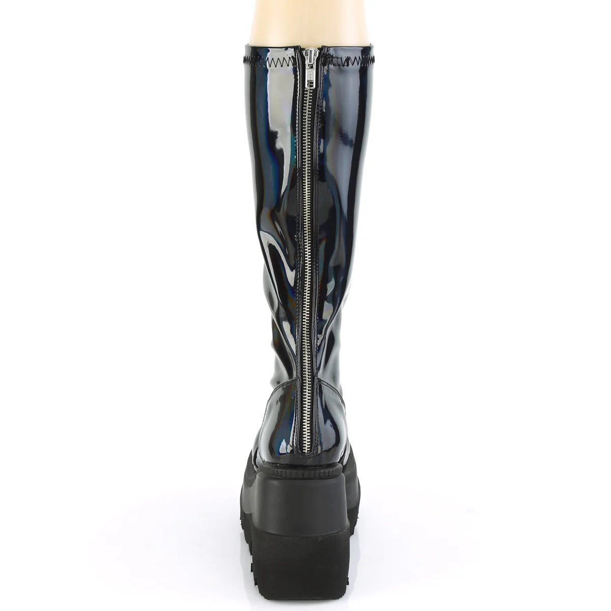 SHAKER-65  Stretch Black Patent Hologram - Image 4