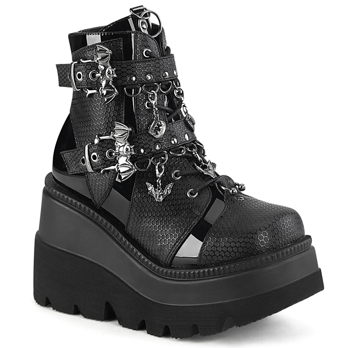 SHAKER-66 Black Vegan Leather