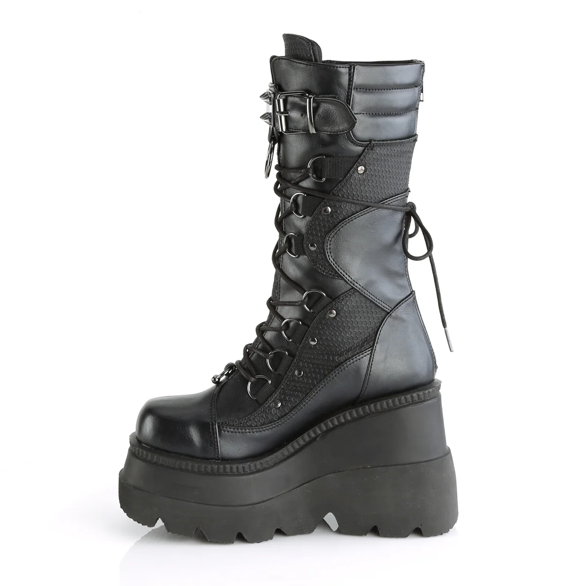 SHAKER-70  Black Vegan Leather - Image 3