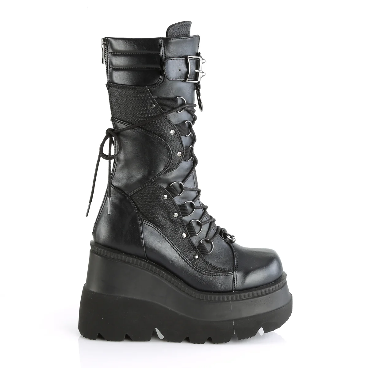 SHAKER-70  Black Vegan Leather - Image 5