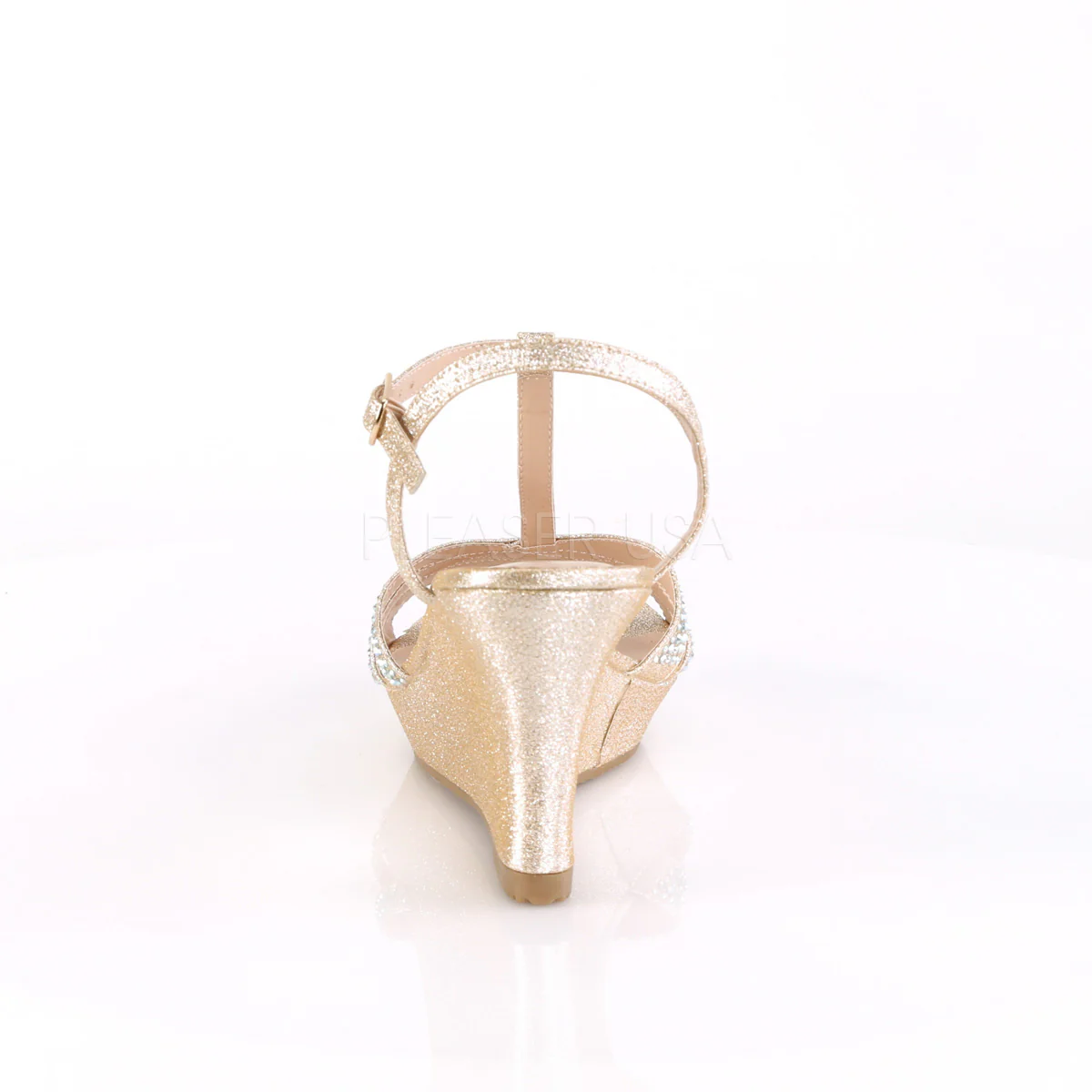 SILVIE-20  Champagne Shimmering Fabric - Image 4