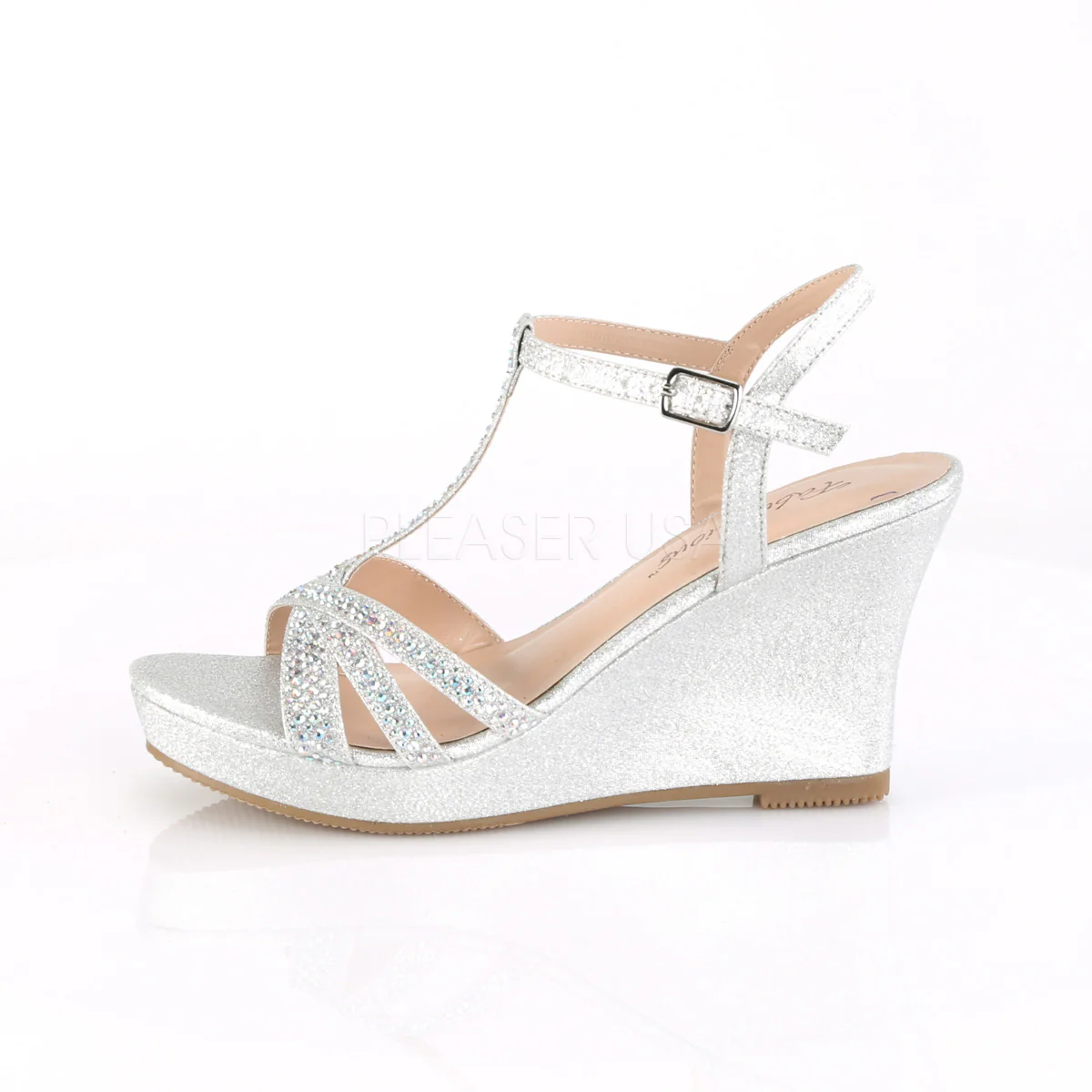 SILVIE-20  Silver Shimmering Fabric - Image 3