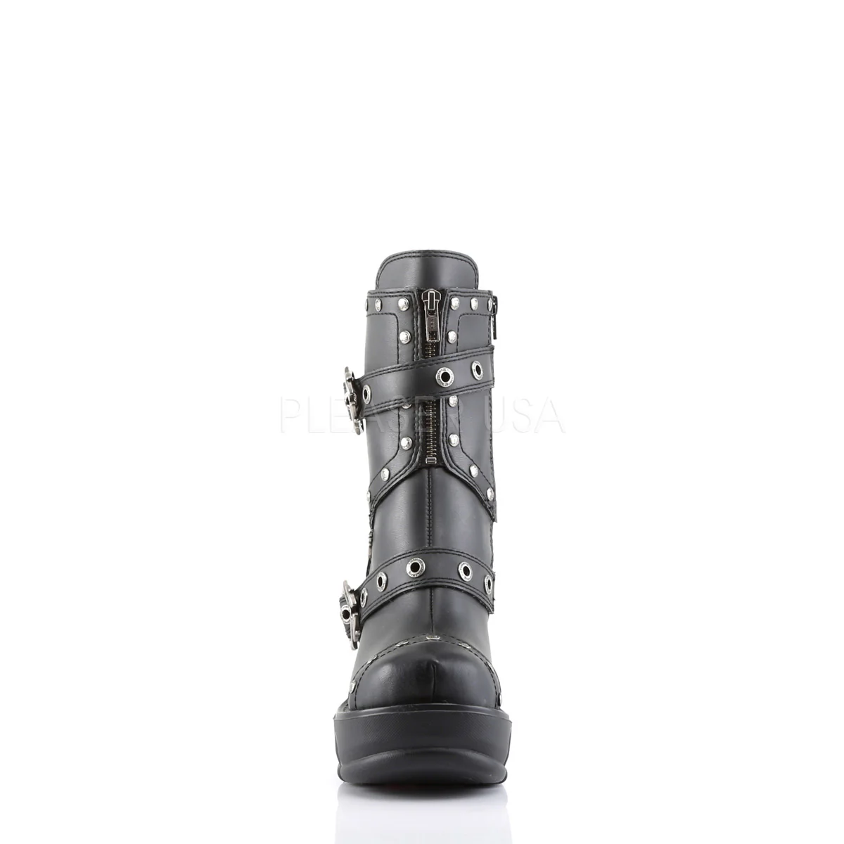 SINISTER-201  Black Vegan Leather - Image 2