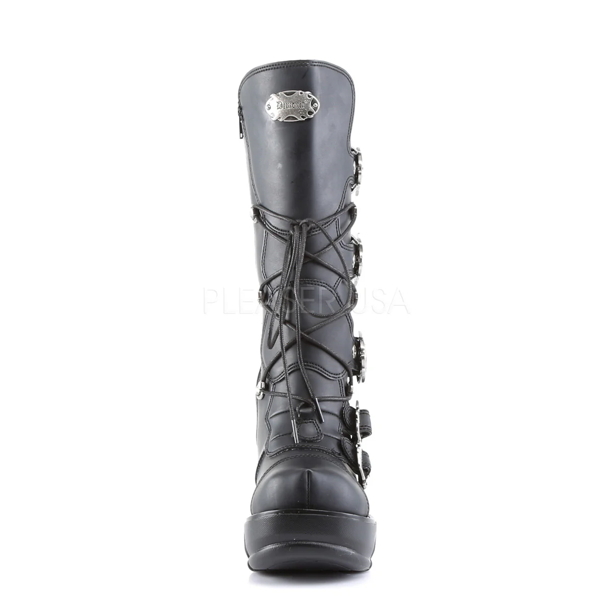 SINISTER-203 Black Vegan Leather - Image 2