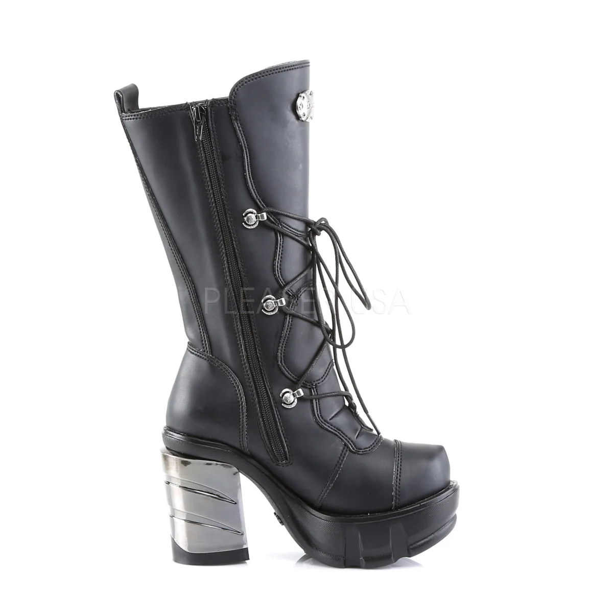 SINISTER-203 Black Vegan Leather - Image 5