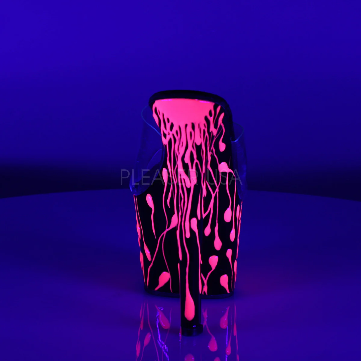 SKY-301-5  Clear/Black-Neon Hot Pink - Image 4