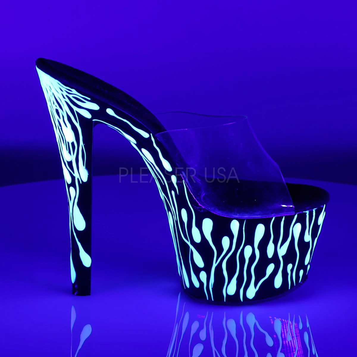 SKY-301-5 Clear/Black-Neon White - Image 5