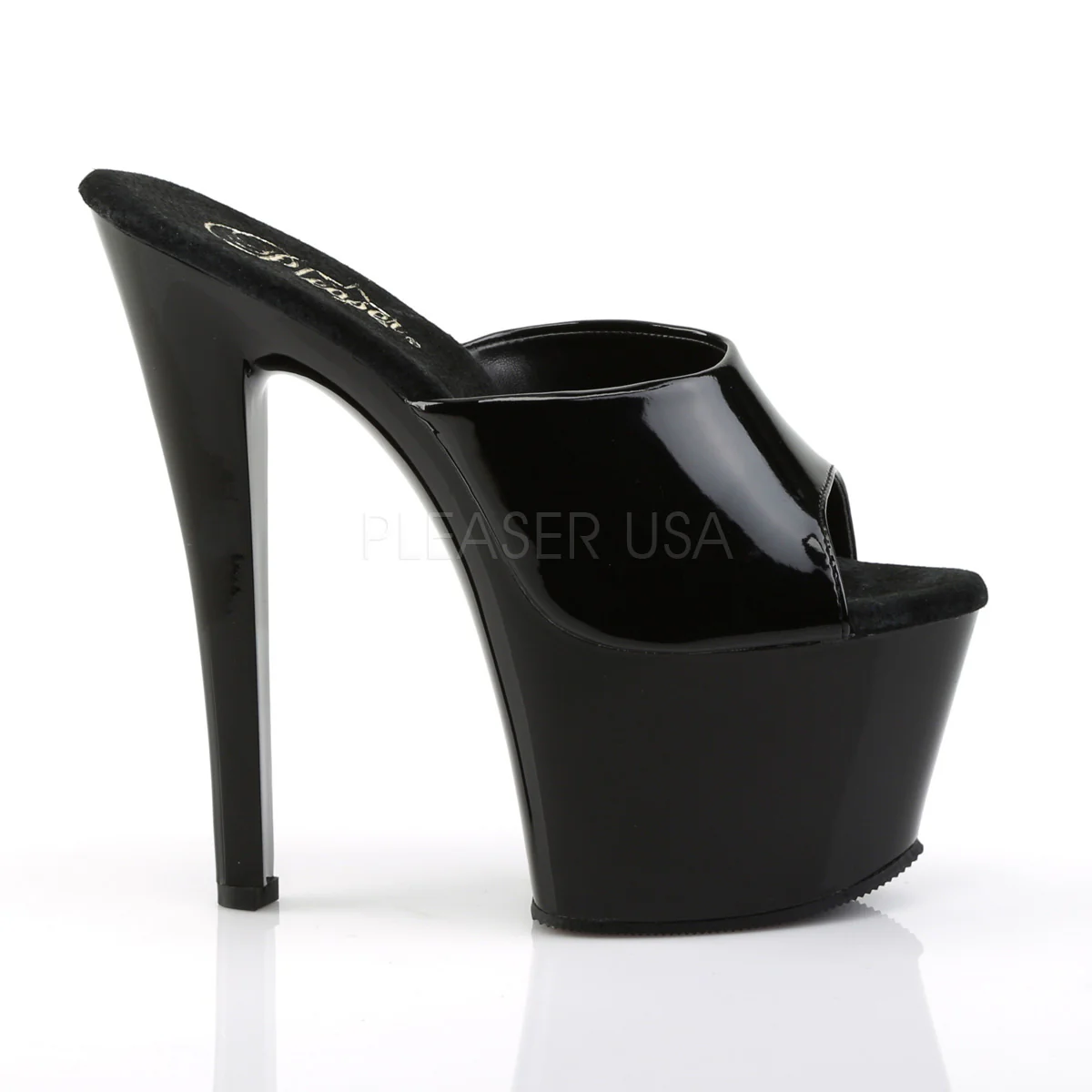 SKY-301  Black Patent/Black - Image 5
