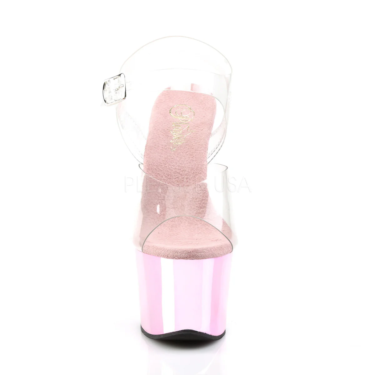 SKY-308  Clear/Baby Pink Chrome - Image 2