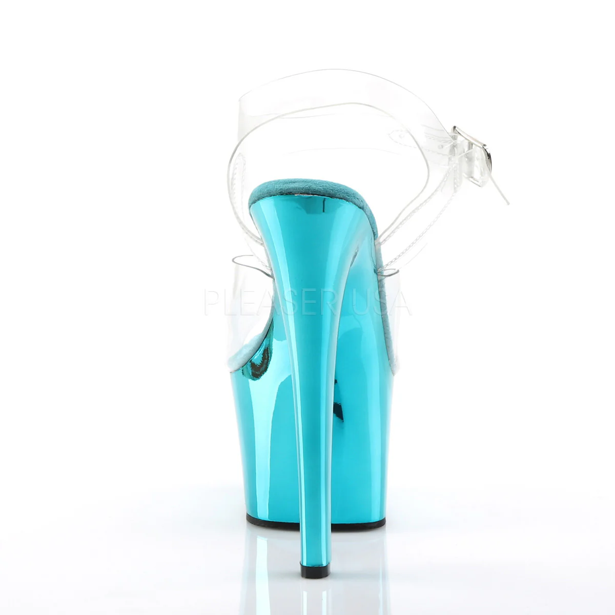 SKY-308  Clear/Turquoise Chrome - Image 4