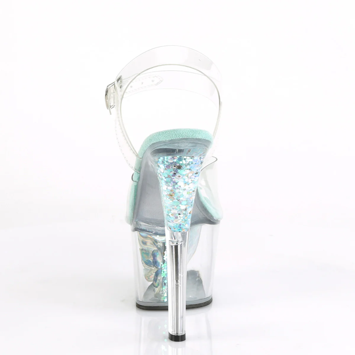 SKY-308CF Clear/Clear-Aqua Iridescent Glitter - Image 4