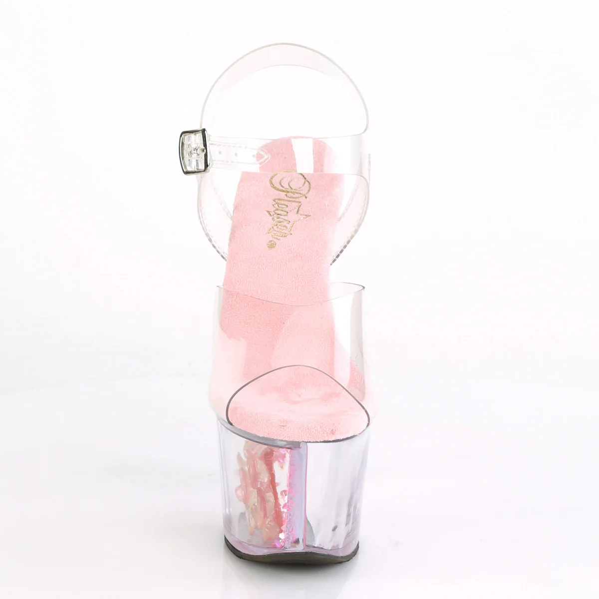 SKY-308CF  Clear/Clear-Baby Pink Iridescent Glitter - Image 2