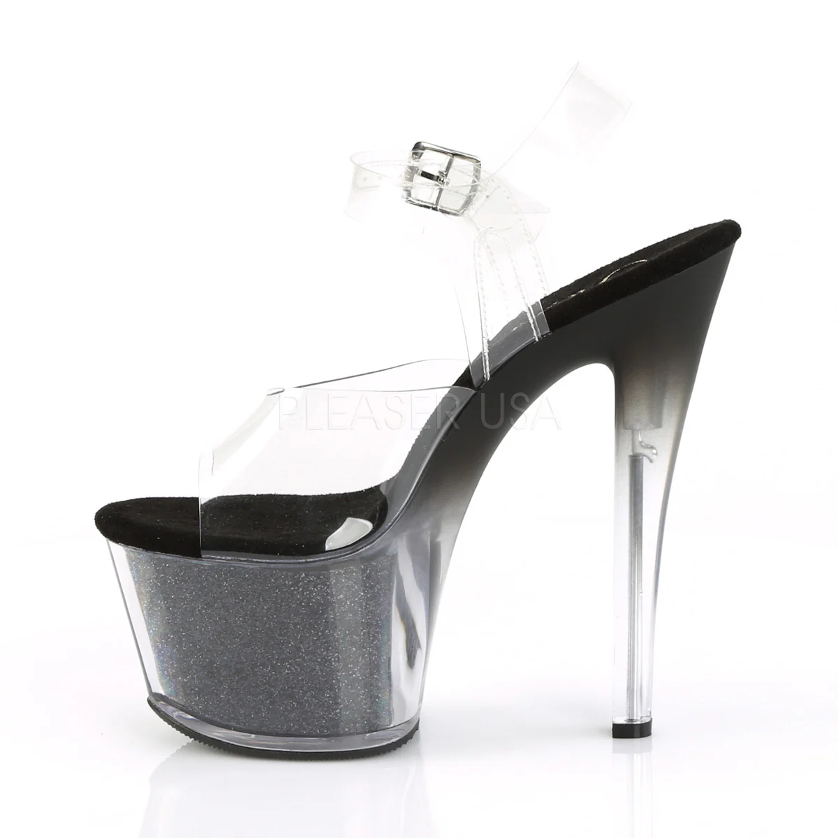 SKY-308G-T Clear/Black Glitter Inserts - Image 3