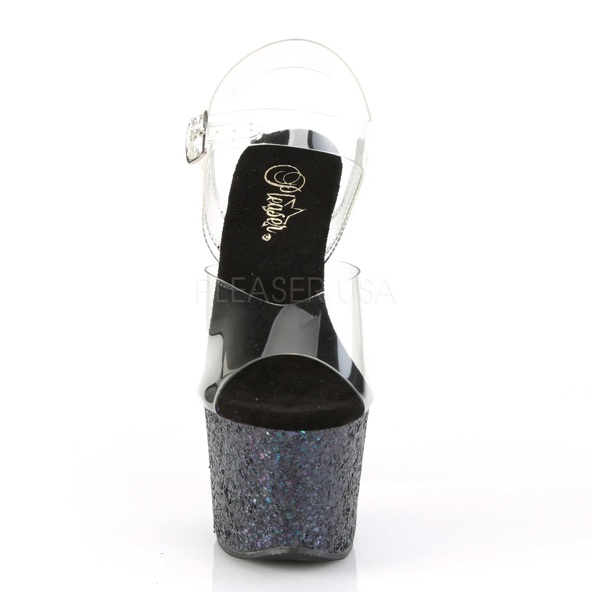SKY-308LG  Clear/Black Multi Glitter - Image 2