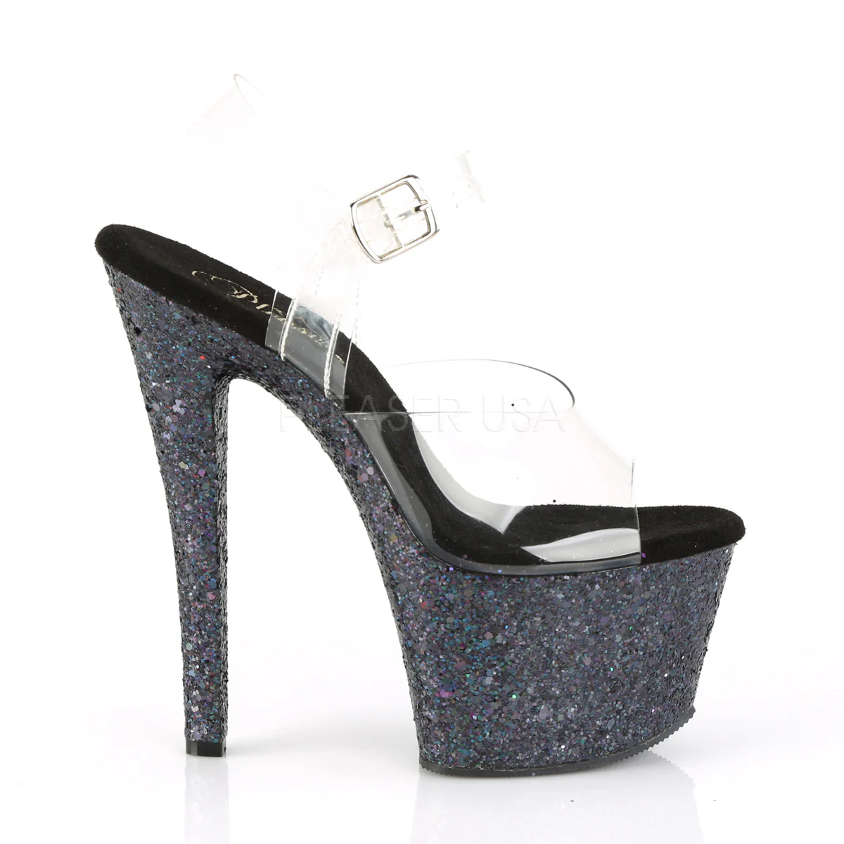 SKY-308LG  Clear/Black Multi Glitter - Image 5