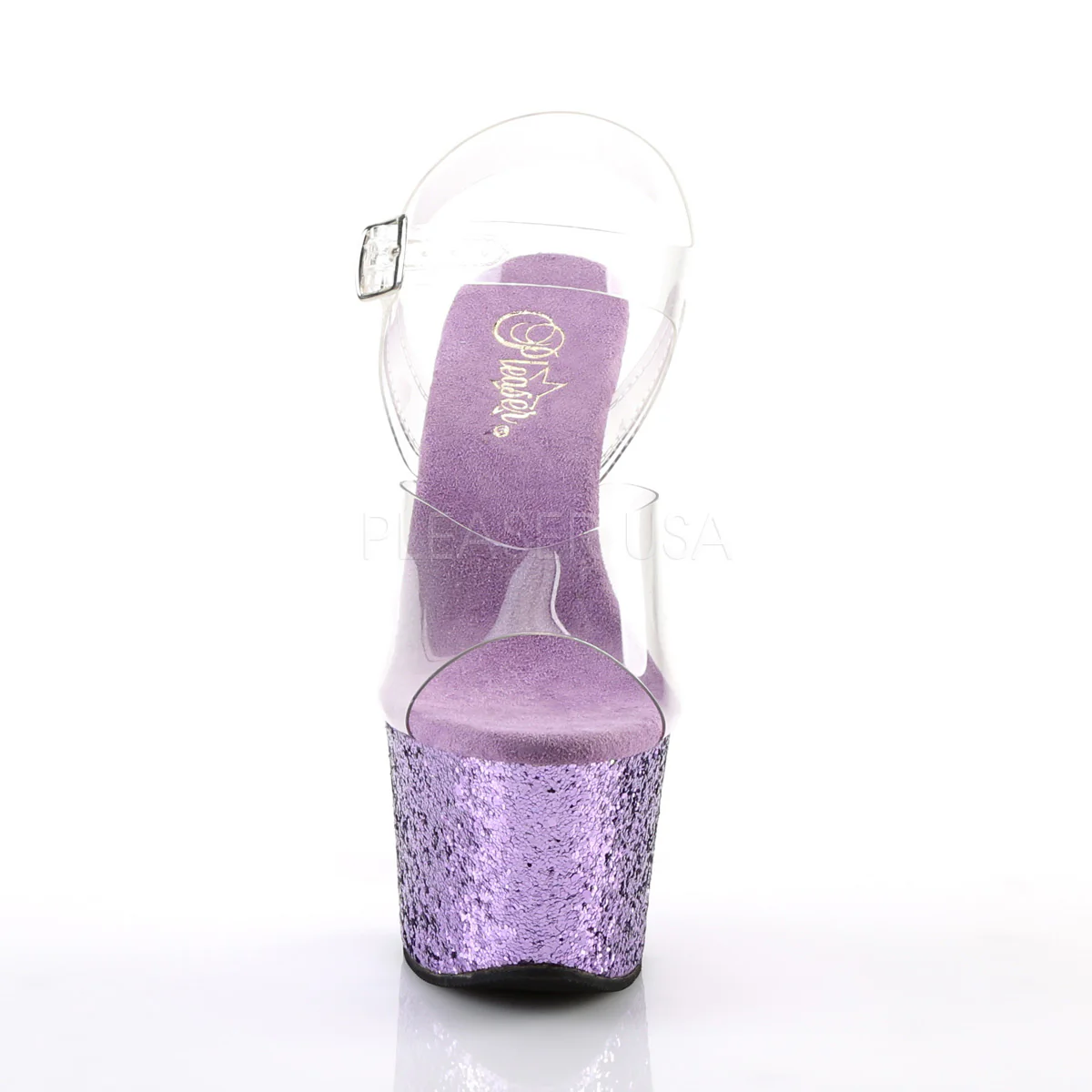 SKY-308LG  Clear/Lavender Glitter - Image 2