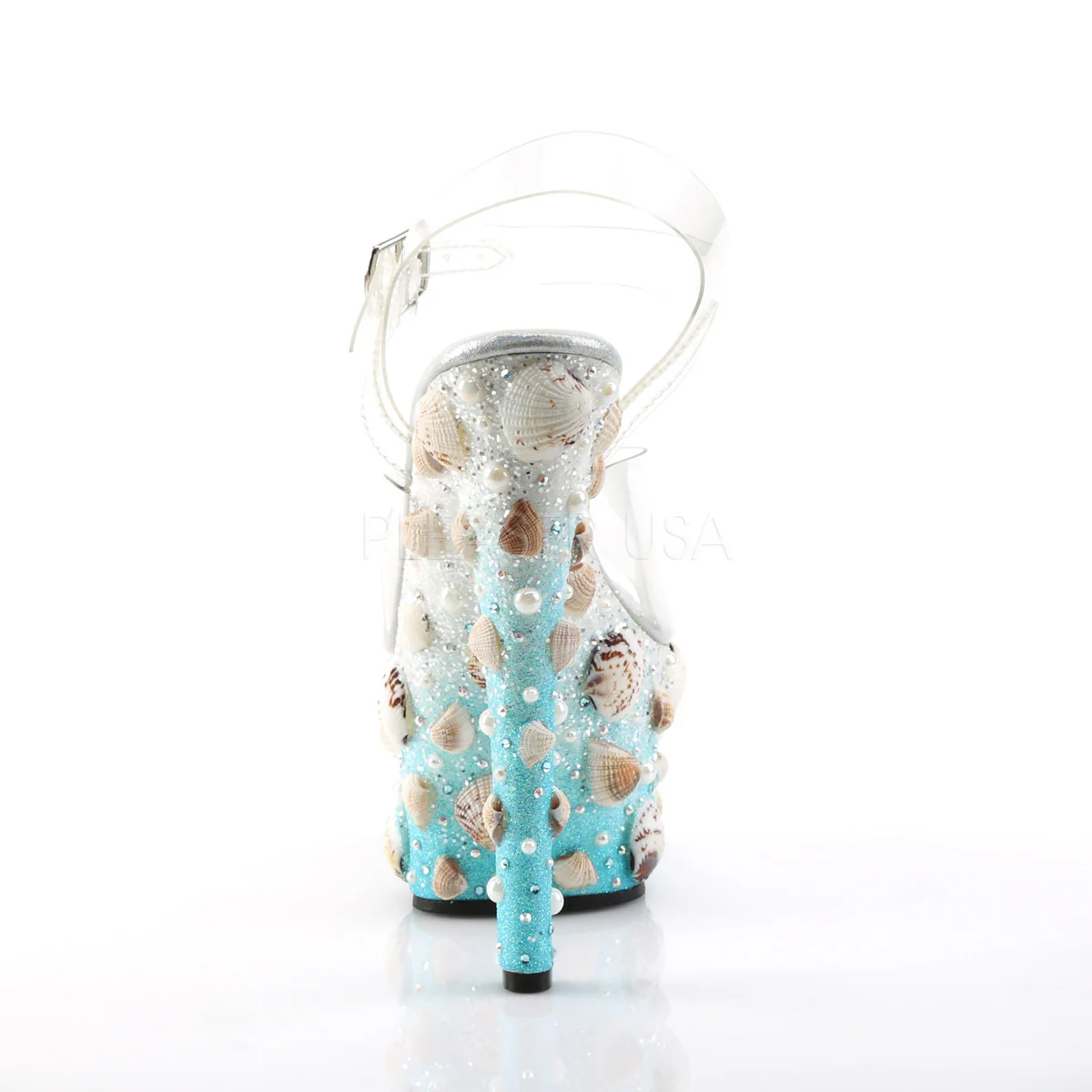 SKY-308MERMD  Clear/Light Blue Glitters - Image 4