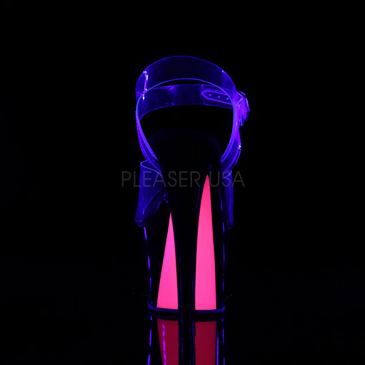 SKY-308TT Clear/Black-Neon Pink - Image 3