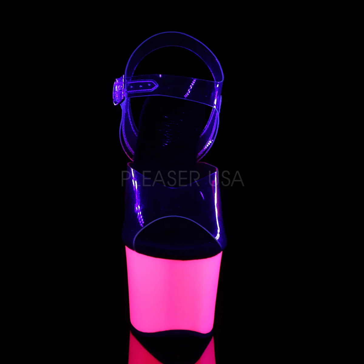 SKY-308UV  Clear/Neon Hot Pink - Image 2