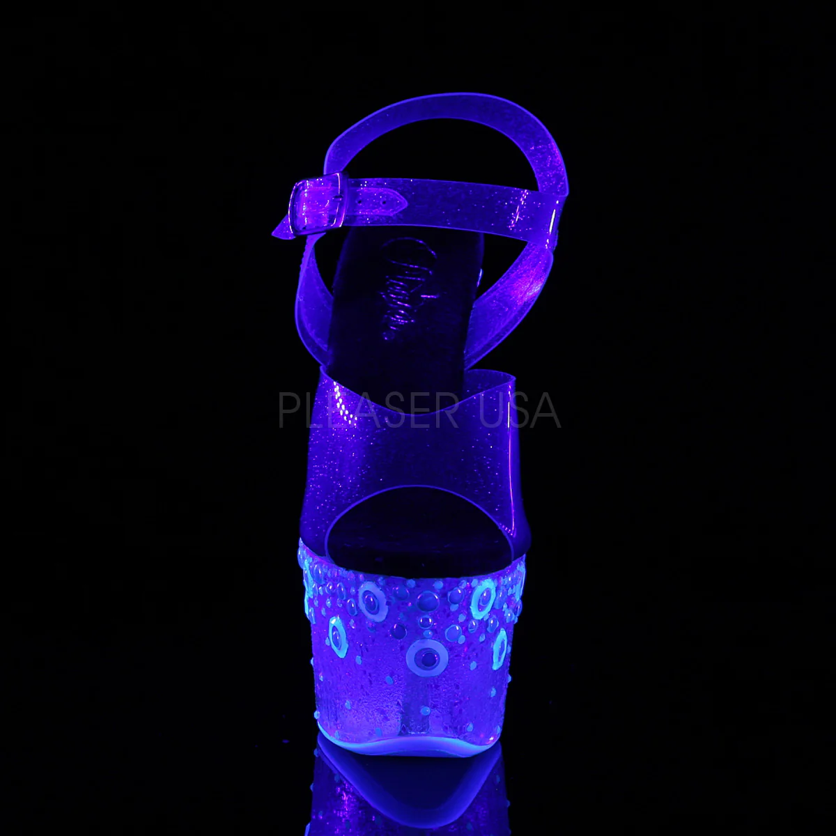 SKY-308UVMG Blue Tinted TPU/Neon Blue - Image 2