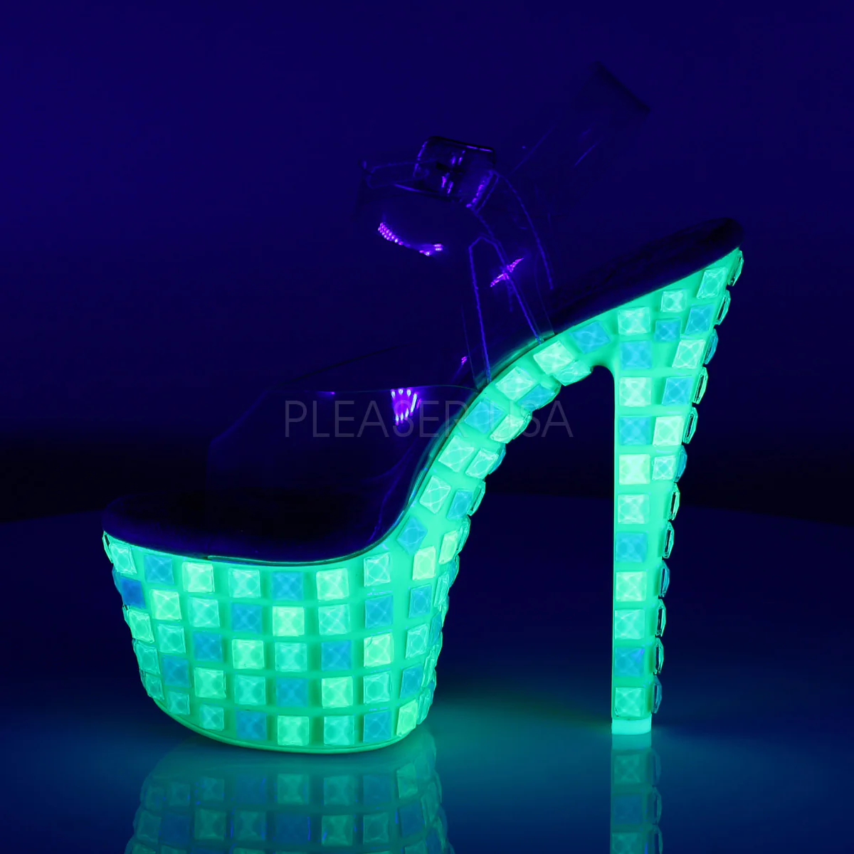 SKY-308UVTL  Clear/Neon Green - Image 3