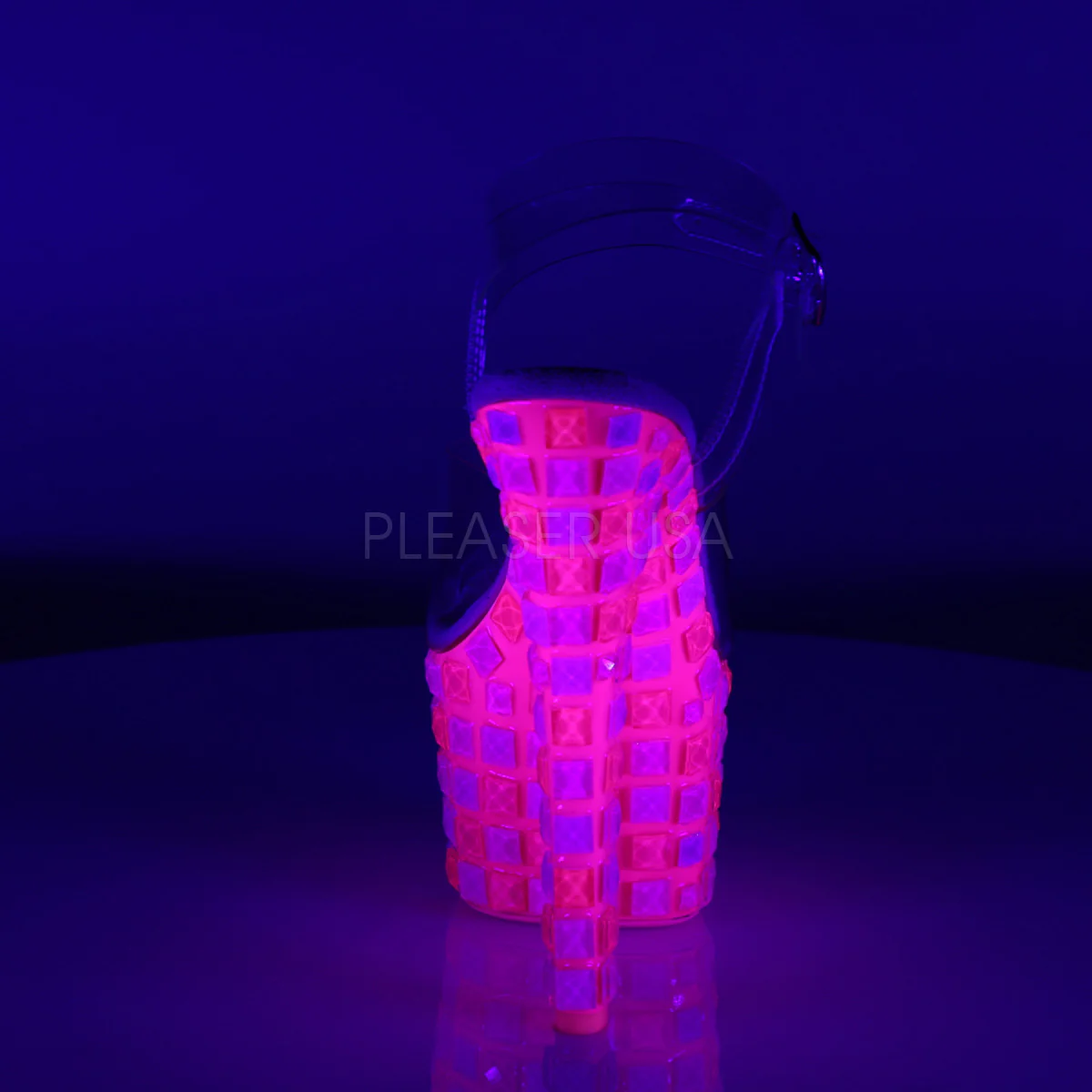 SKY-308UVTL Clear/Neon Hot Pink - Image 4