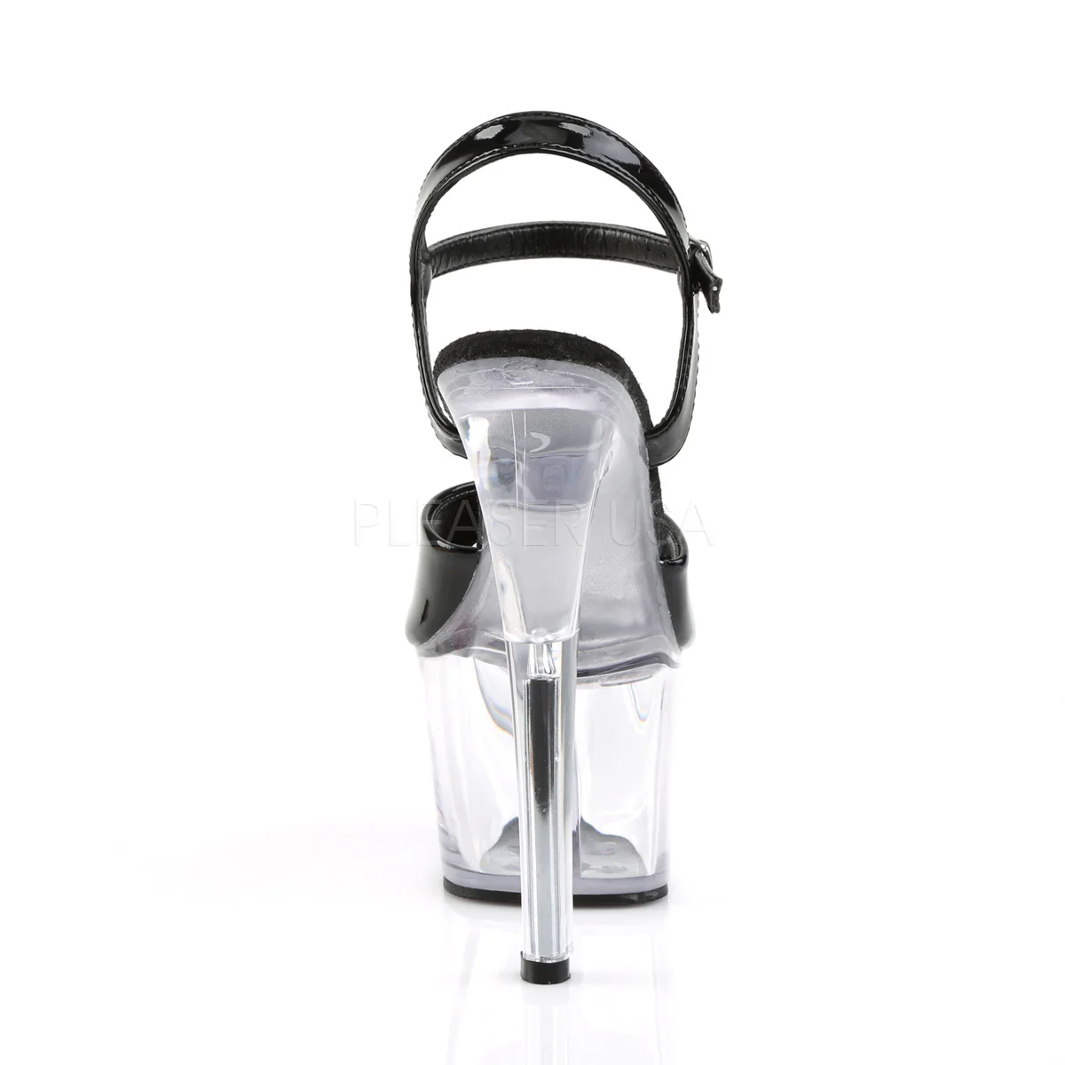 SKY-309  Black Patent/Clear - Image 4