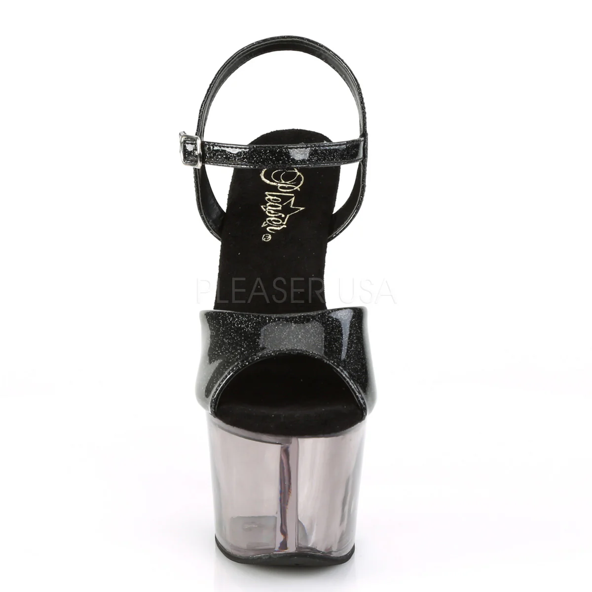 SKY-309GPT  Black Glitter Patent/Smoke Tinted - Image 2