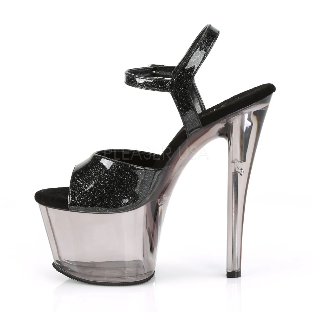 SKY-309GPT  Black Glitter Patent/Smoke Tinted - Image 3
