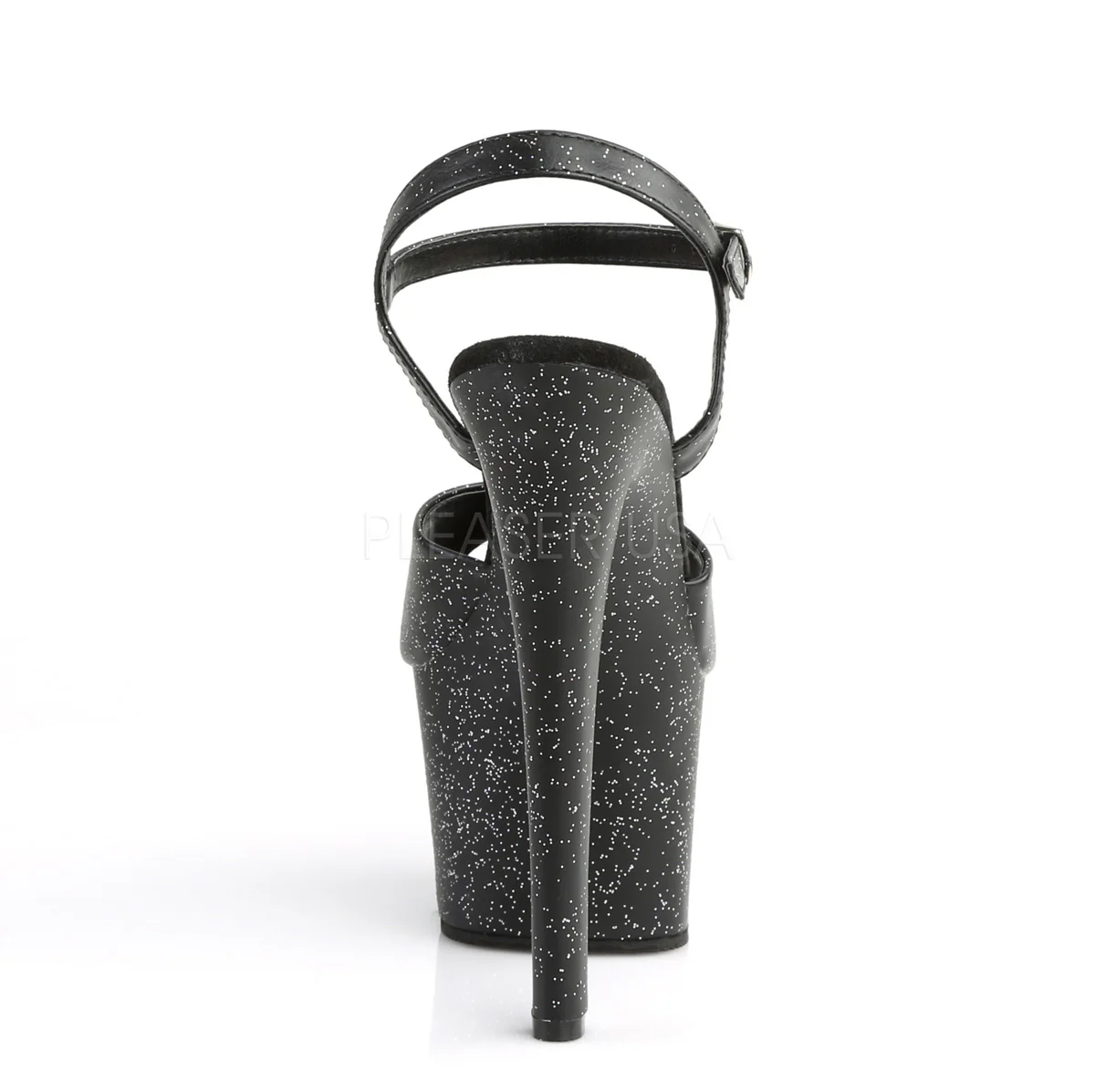 SKY-309MMG Black Faux Leather/Black Matte - Image 4