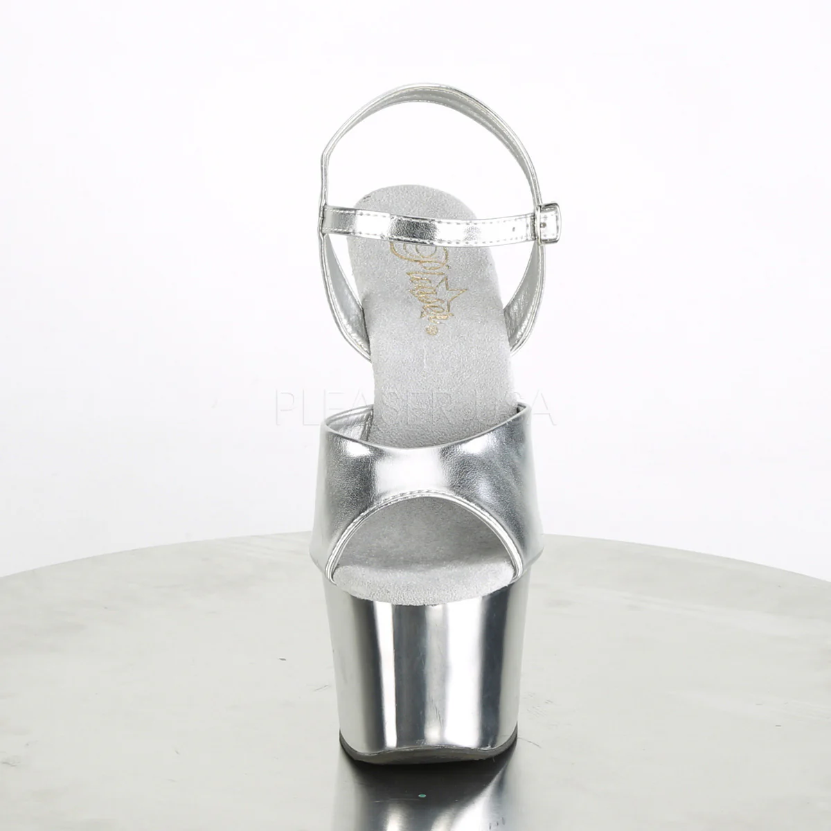 SKY-309TTG Silver Metallic Pu/Silver Chrome-Glitter - Image 2