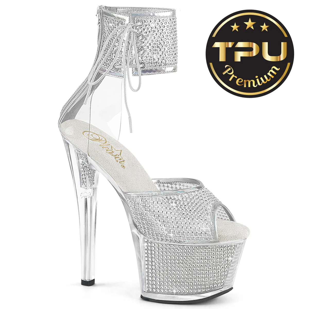 SKY-324PREM-RSNT Clear TPU-Silver RS/Silver SRS
