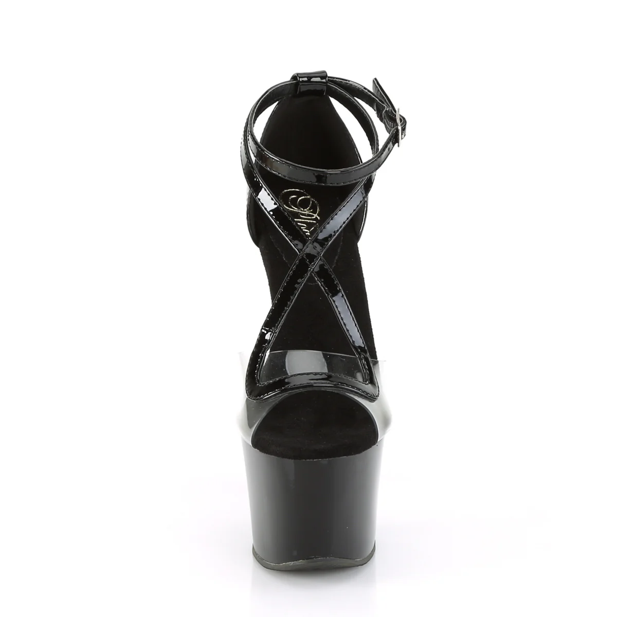 SKY-355  Clear-Black Patent/Black - Image 2