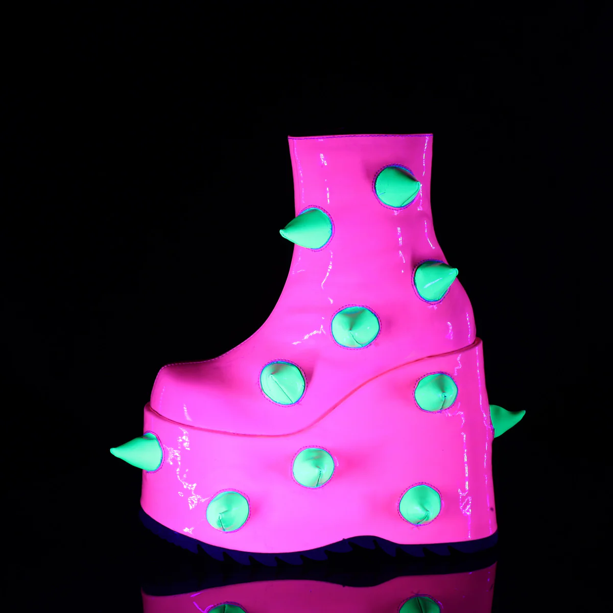 SLAY-77  UV Neon Pink-Neon Green - Image 3
