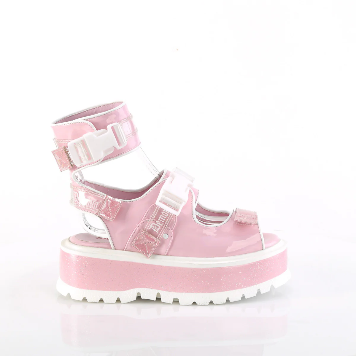 SLACKER-15B  Baby Pink Holo Patent - Image 5