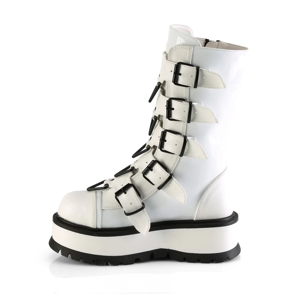 SLACKER-160 White Patent - Image 3