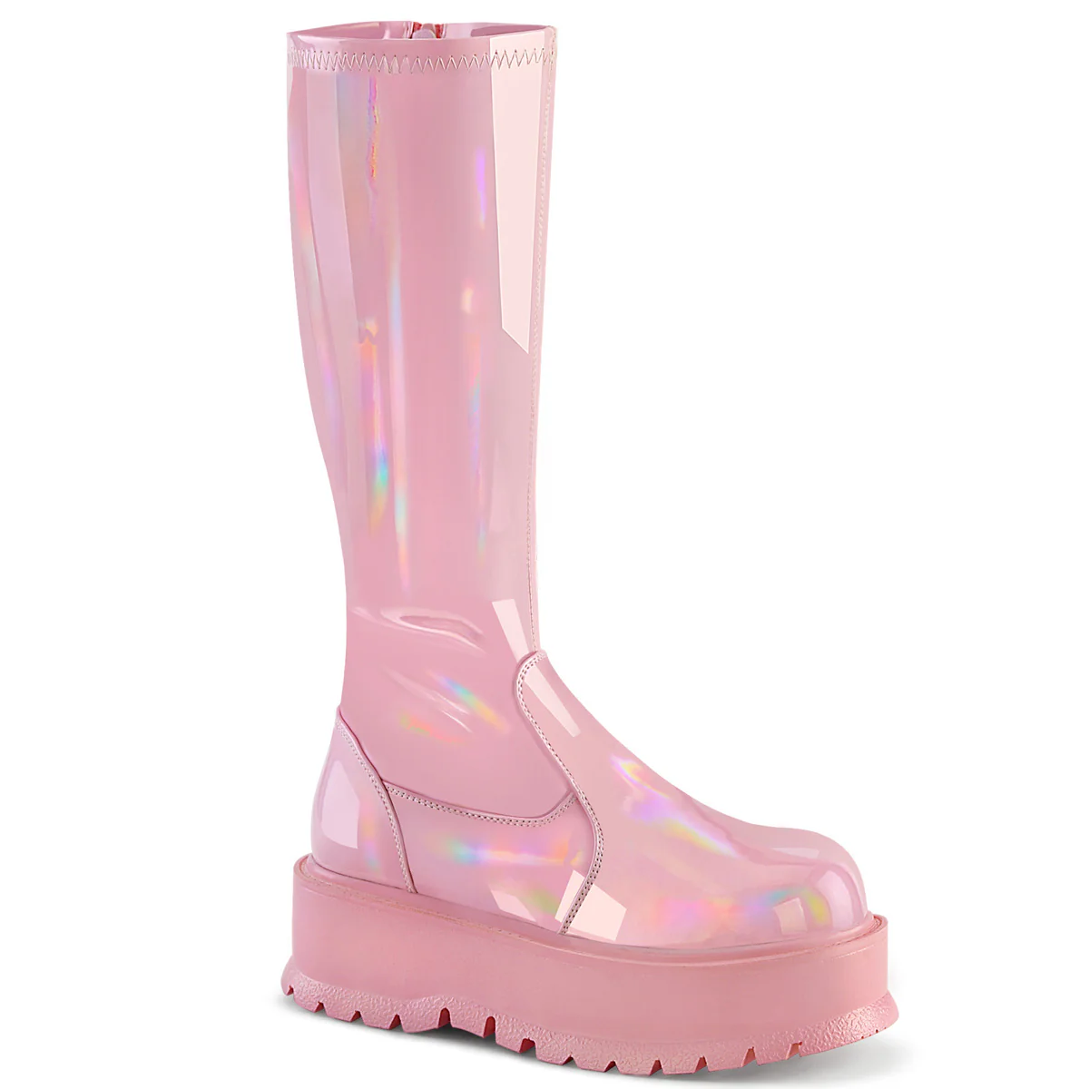 SLACKER-200 Baby Pink Holo Patent