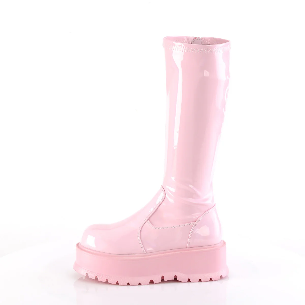 SLACKER-200 Baby Pink Holo Patent - Image 3