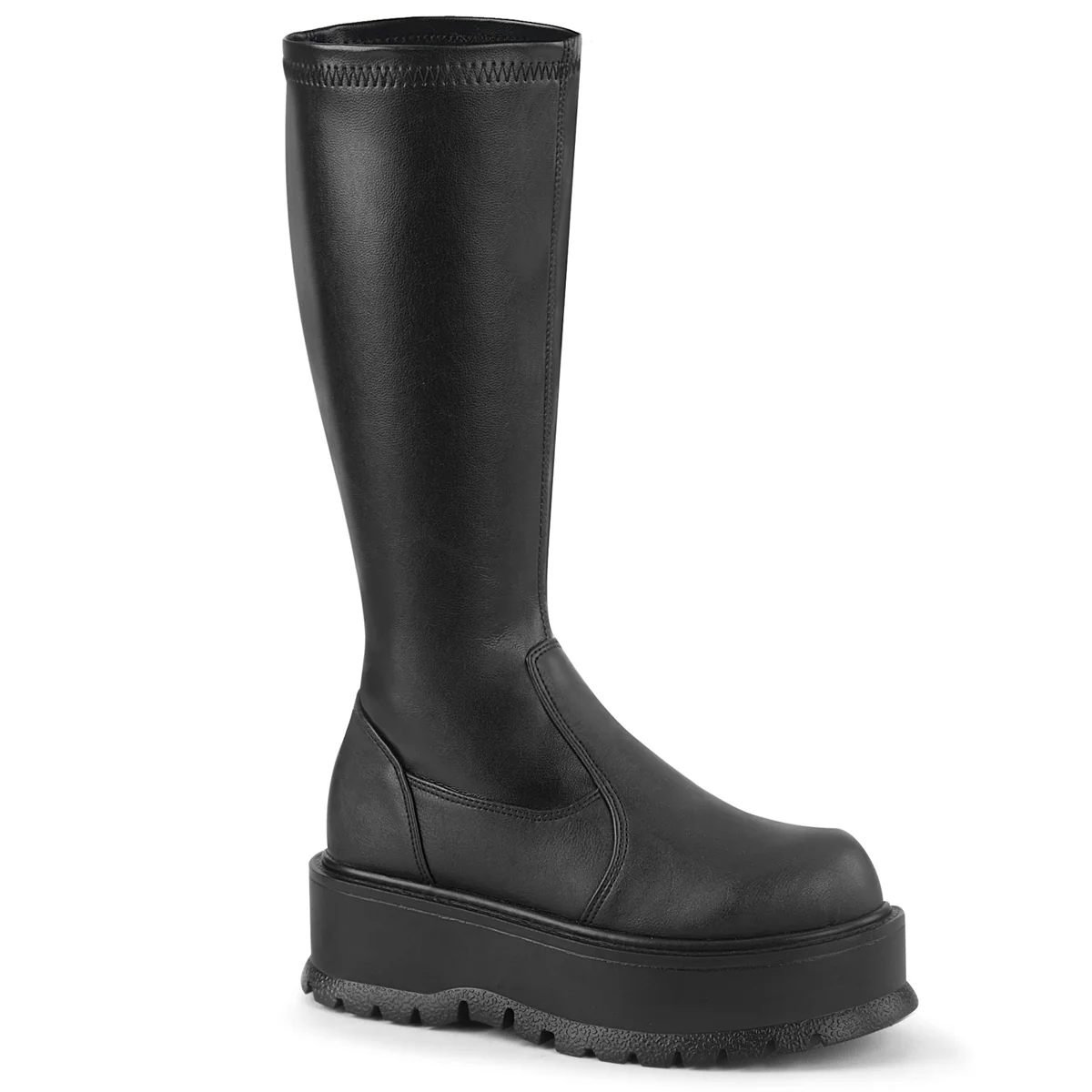 SLACKER-200 Black Str Vegan Leather
