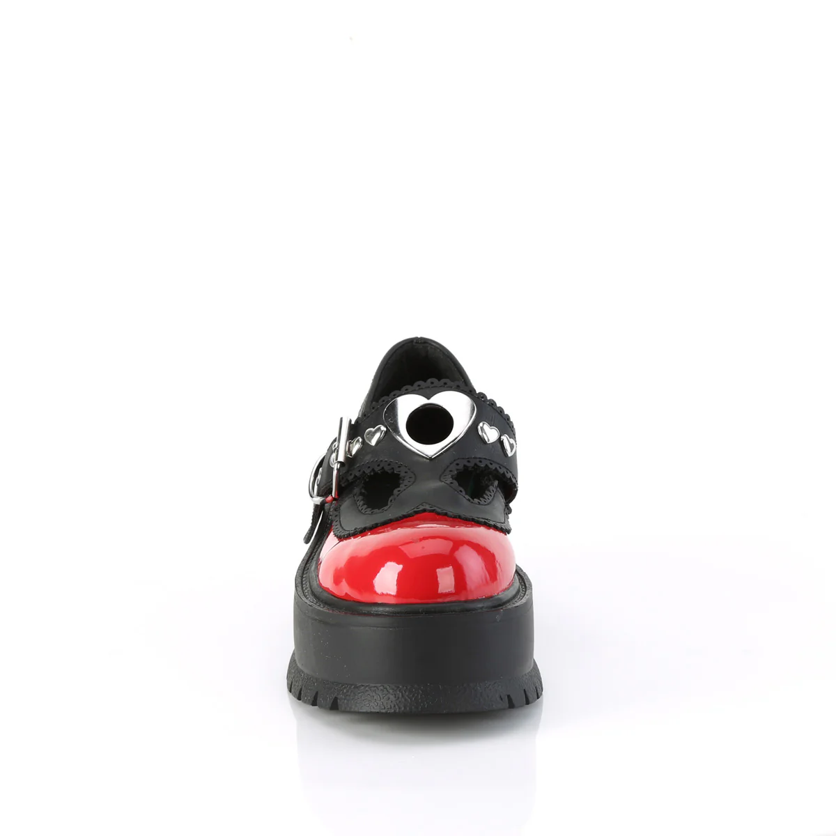 SLACKER-23 Red-Black Vegan Leather - Image 2