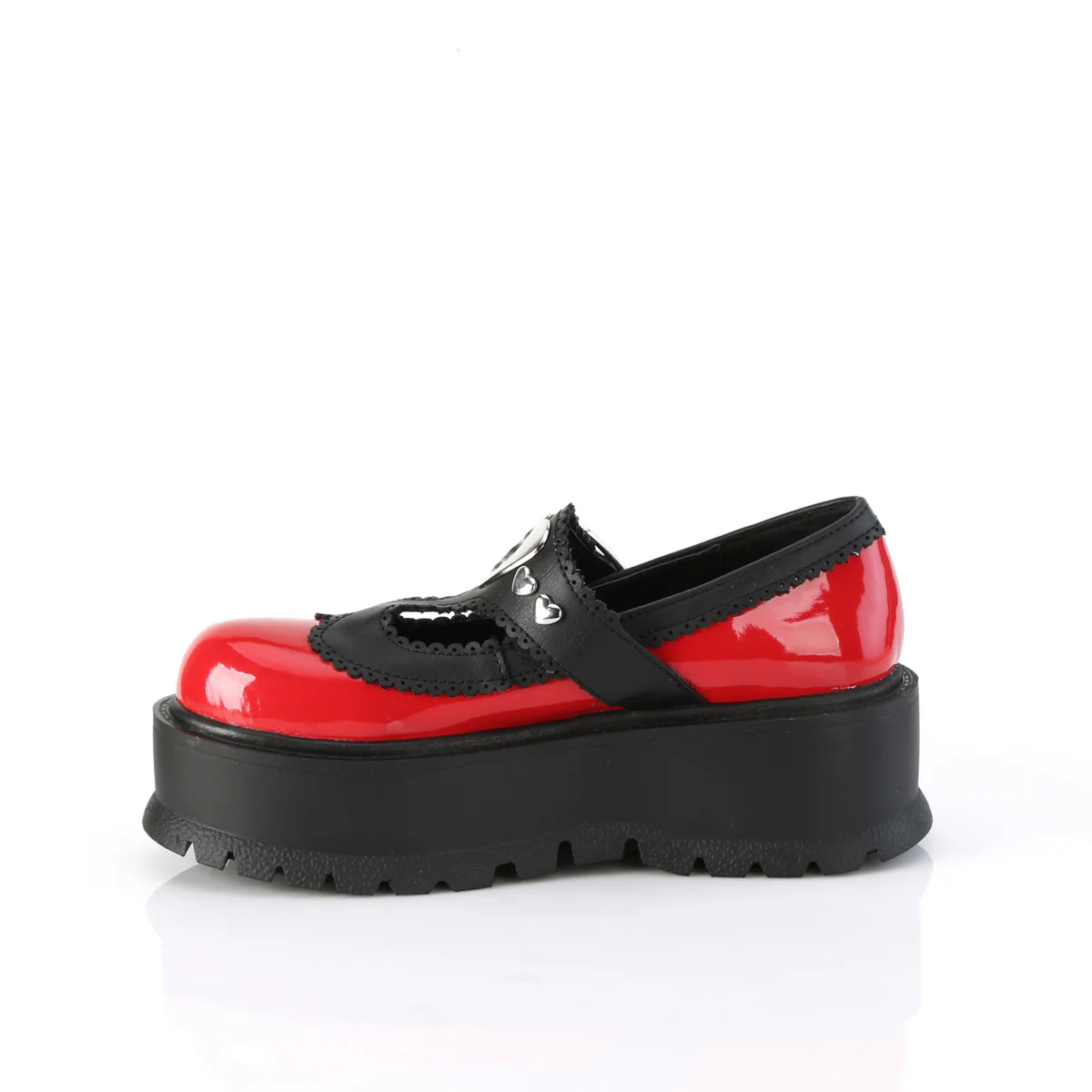 SLACKER-23 Red-Black Vegan Leather - Image 3