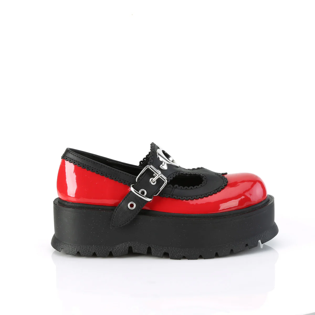 SLACKER-23 Red-Black Vegan Leather - Image 5