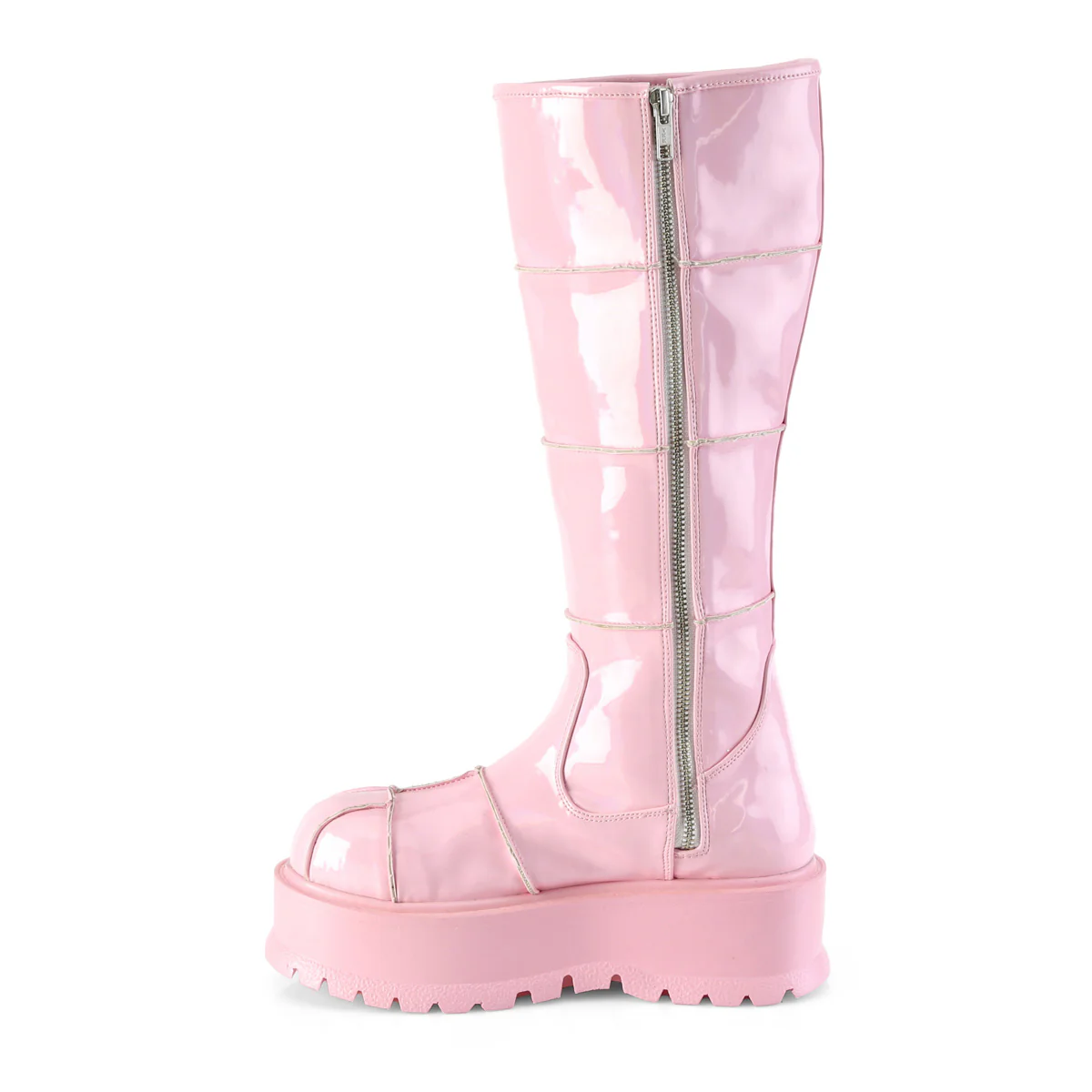 SLACKER-230 Baby Pink Hologram Patent - Image 3