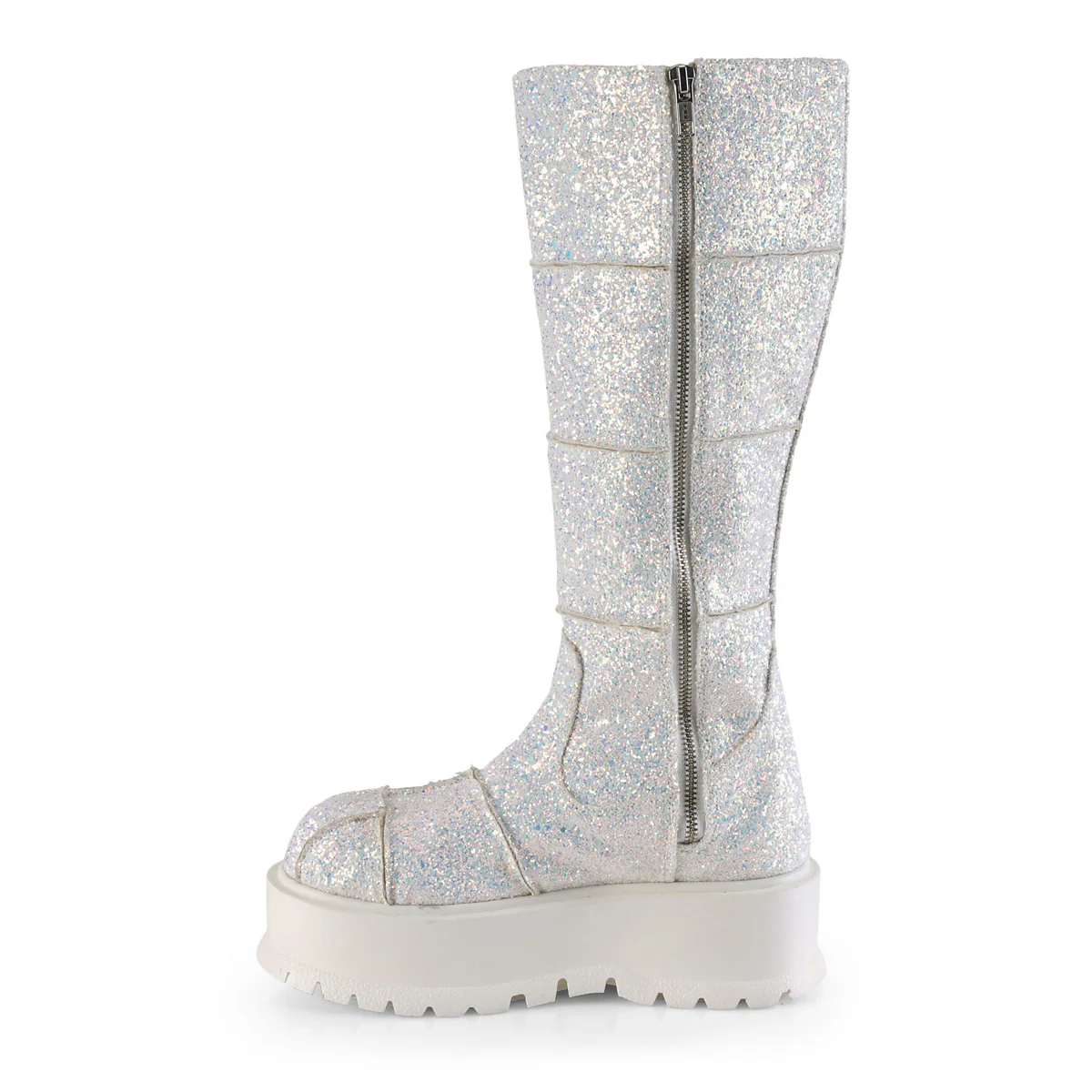 SLACKER-230  White Multi Glitter - Image 3