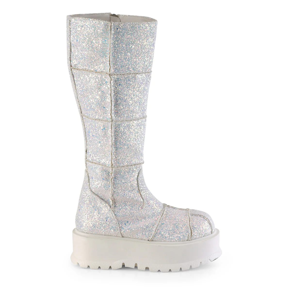 SLACKER-230  White Multi Glitter - Image 5