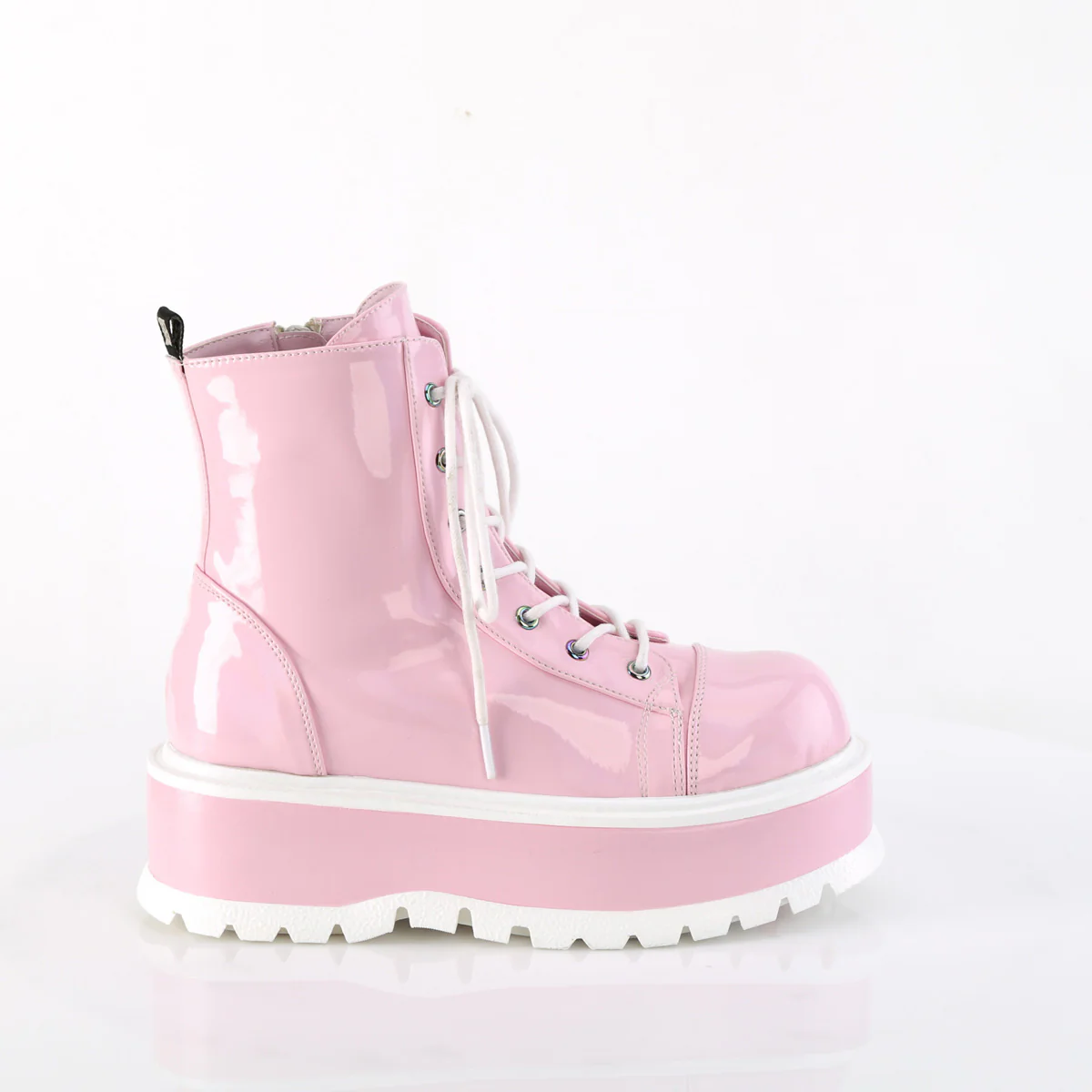 SLACKER-55  Baby Pink Holo Patent - Image 5