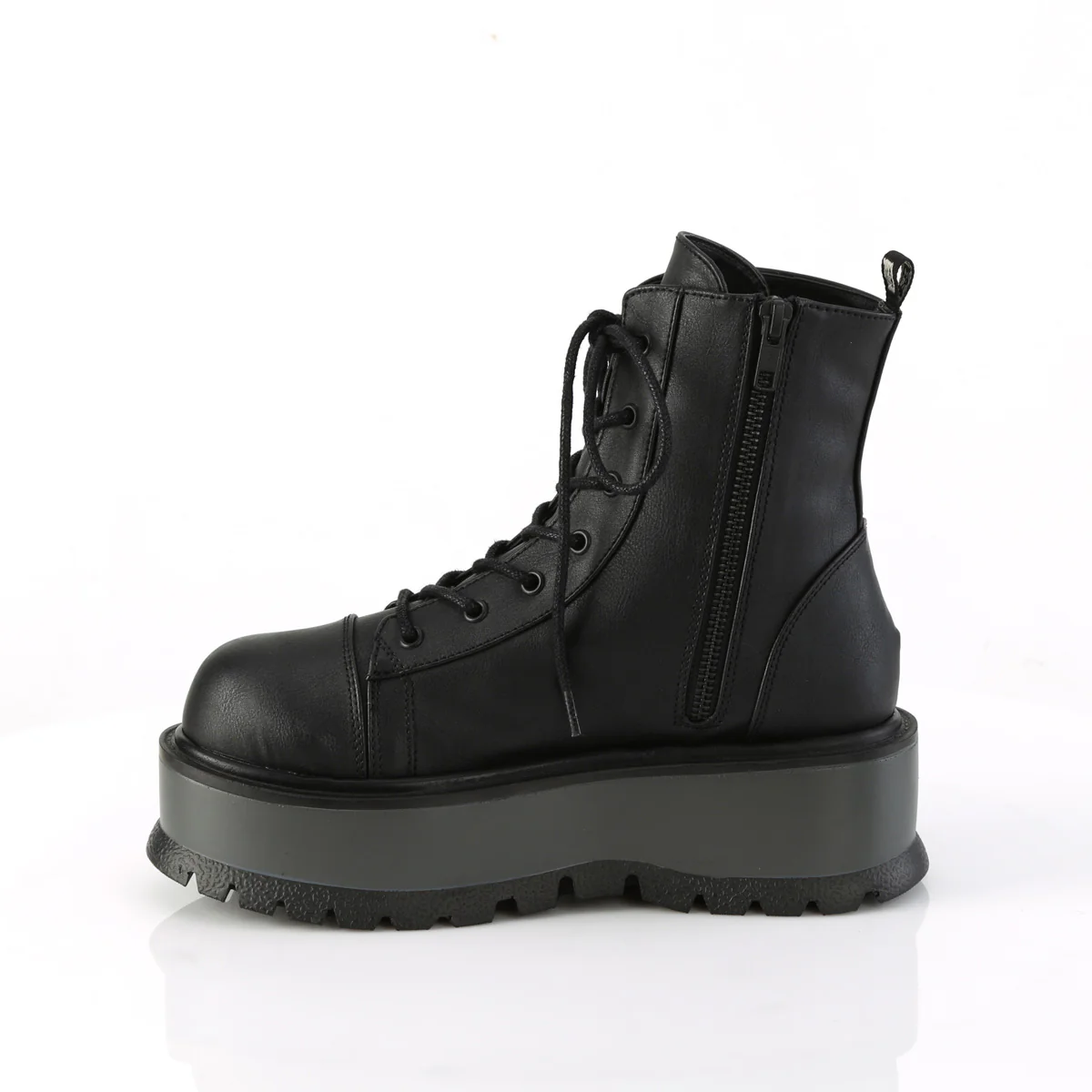 SLACKER-55  Black Vegan Leather - Image 3