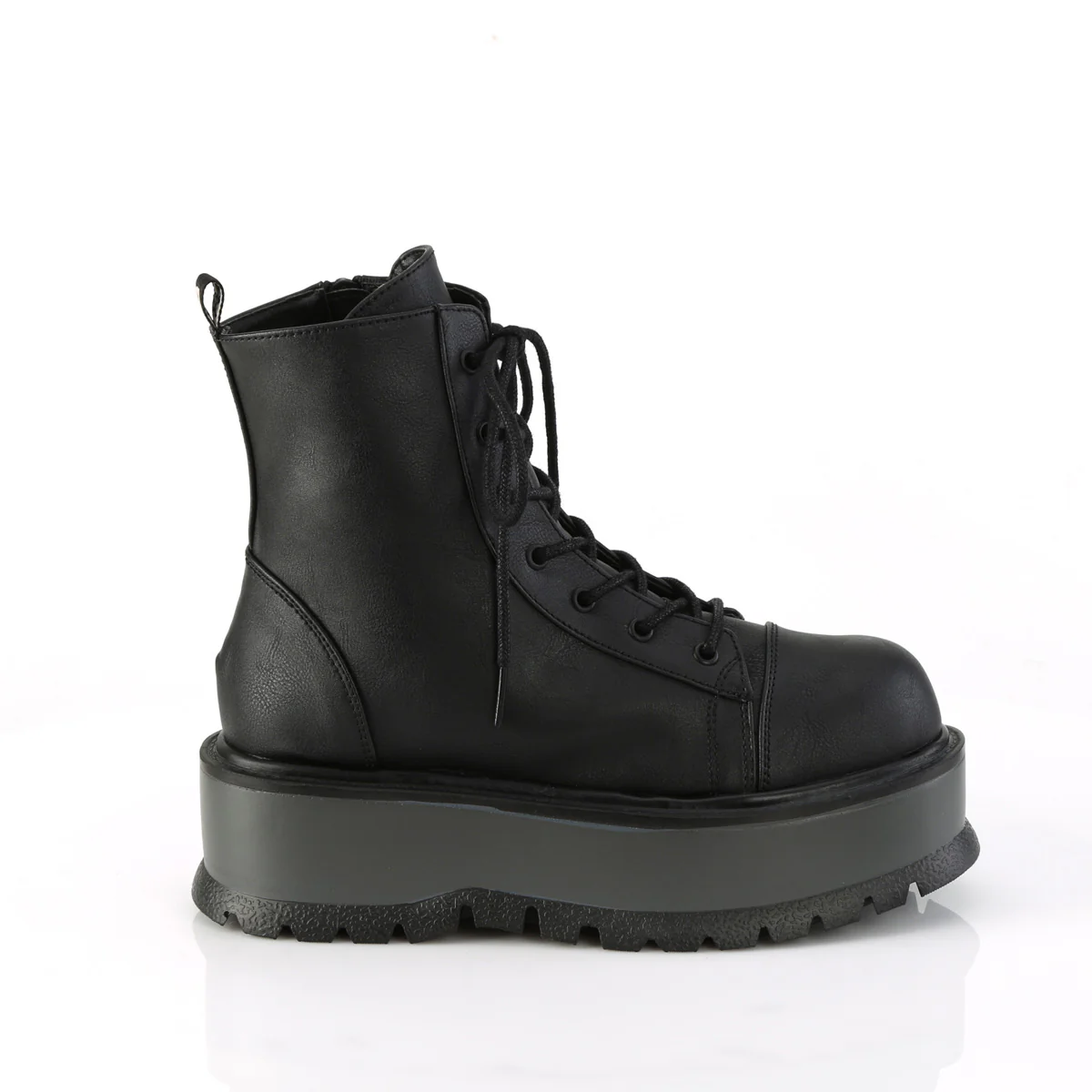 SLACKER-55  Black Vegan Leather - Image 5