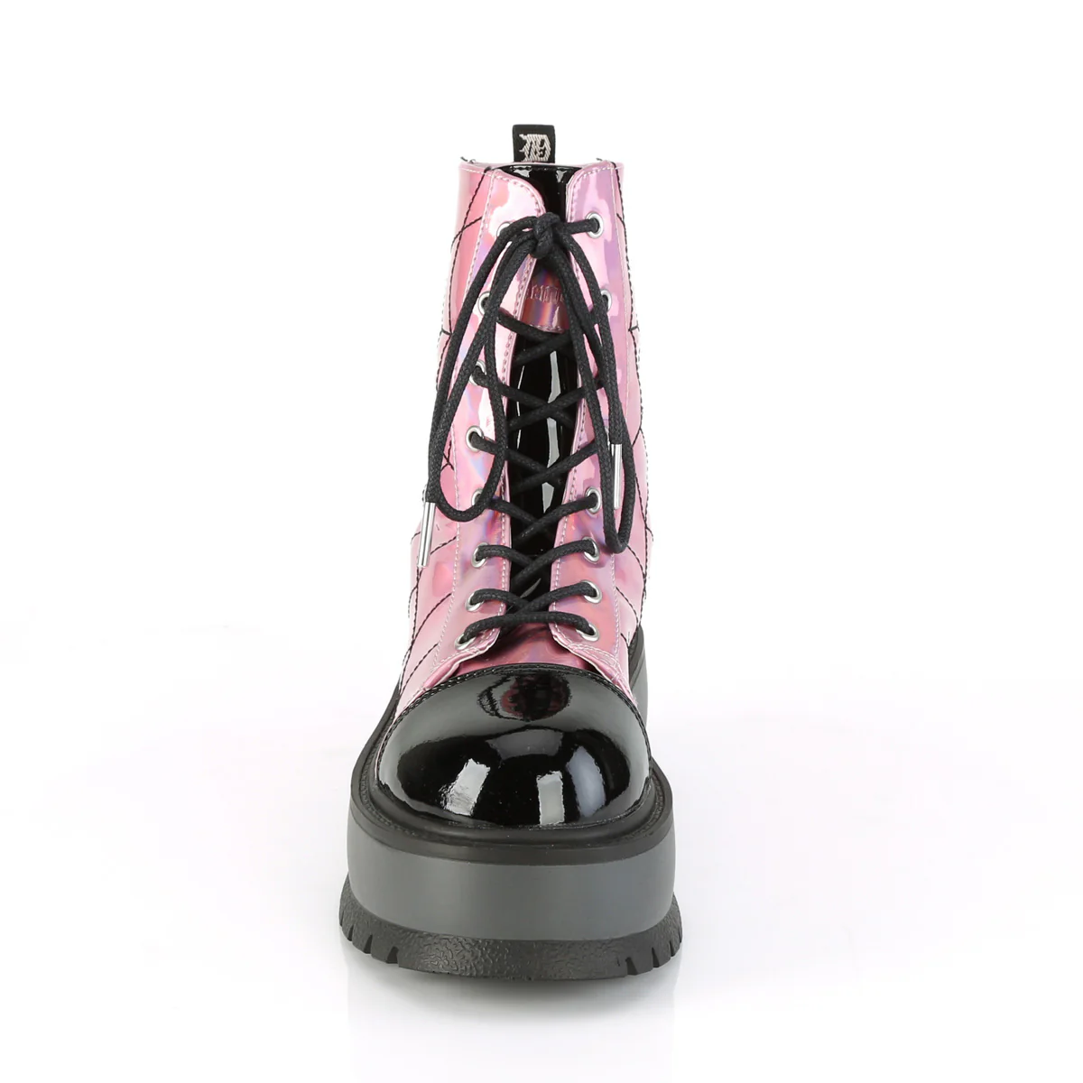 SLACKER-88 Pink Hologram-Black Patent - Image 2