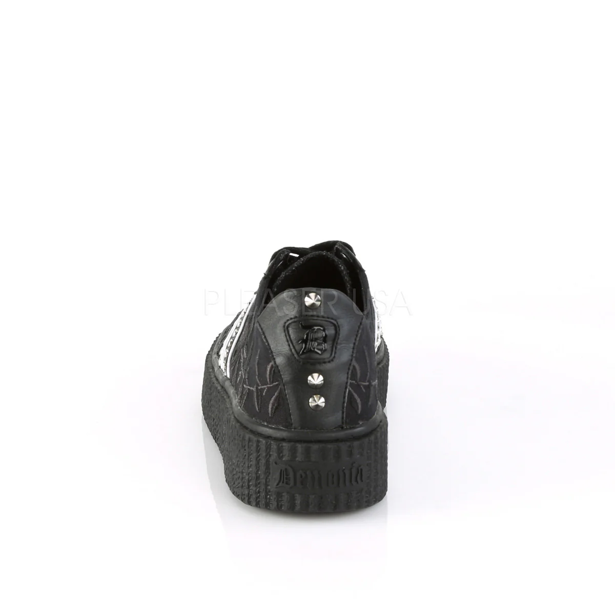 SNEEKER-106  Black Canvas-Black Pu - Image 4